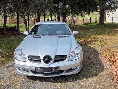 Gebraucht Mercedes SLK350 272 PS (200 kW) 2004 Silber Cabrio