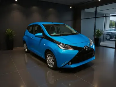 Gebraucht Toyota Aygo Business Edition 69 PS (50 kW) 2016 Blau Kleinwagen