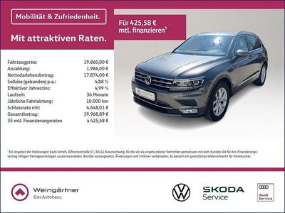 Gebraucht VW Tiguan Active 179 PS (131 kW) 2016 Grau SUV