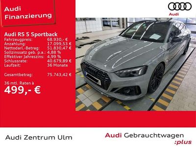 Brugt Audi RS5 450 HK (330 kW) 2023 Grå Coupe