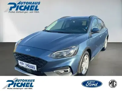 Begagnad Ford Focus Active 125 HK (91 kW) 2020 Blå Sedan