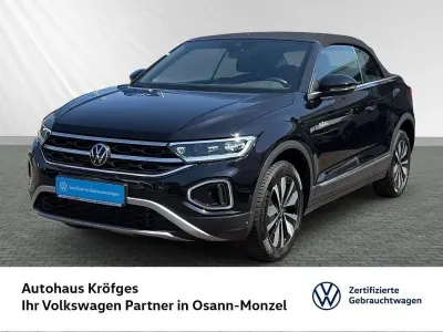 Gebraucht VW T-Roc Cabriolet Goal 150 PS (110 kW) 2025 Schwarz Cabrio