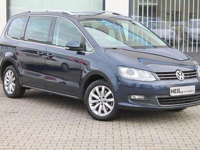 Gebraucht VW Sharan Comfortline 177 PS (130 kW) 2013 Blau Van / Kleinbus