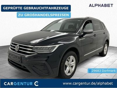 Gebraucht VW Tiguan Allspace Life 150 PS (110 kW) 2022 Deep black perleffekt SUV