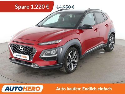 Gebraucht Hyundai Kona Style 120 PS (88 kW) 2020 Rot SUV
