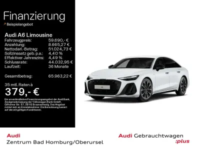 Gebraucht Audi A6 S-Line 367 PS (269 kW) 2026 Gletscherweiß metallic Limousine