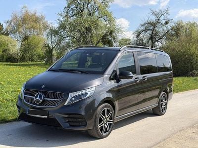Usata Mercedes V250 AMG line 190 CV (139 kW) 2021 Grigio Monovolume