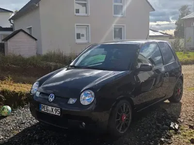 Gebraucht VW Lupo 61 PS (44 kW) 2002 Schwarz Kleinwagen