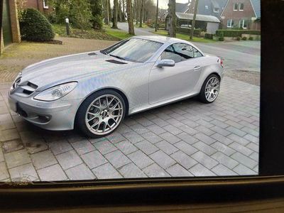 Gebraucht Mercedes SLK350 AMG 272 PS (200 kW) 2005 Silber Cabrio