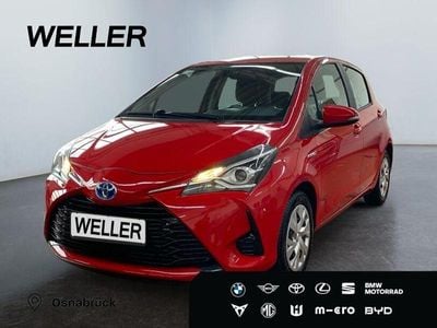 Gebraucht Toyota Yaris Hybrid Comfort 101 PS (74 kW) 2017 Rot Kleinwagen