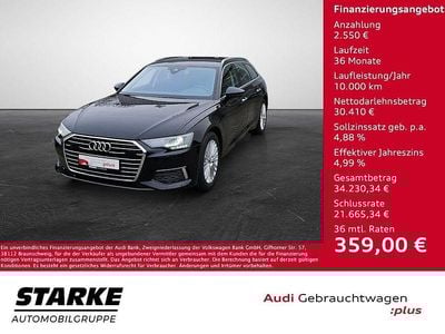Brillantschwarz Gebraucht 2022 Audi A6 Design Kombi | 32.960 € (Guter Preis)