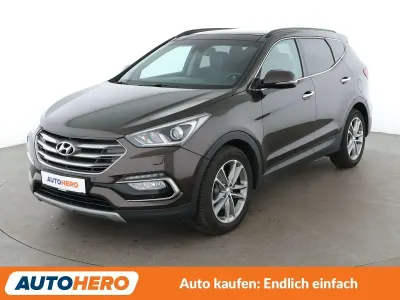 Gebraucht Hyundai Santa Fe Premium 200 PS (147 kW) 2016 Braun SUV