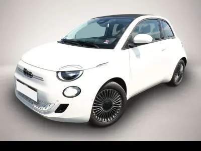 Gebraucht Fiat 500e Icon 86 kW (118 PS) 2021 Weiß Cabrio