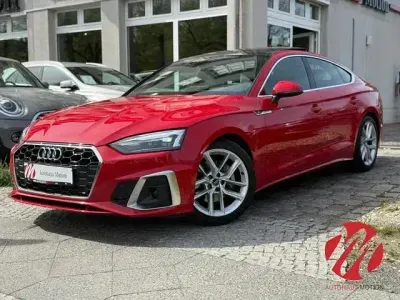 Używany Audi A5 Sportback S-Line 245 KM (180 kW) 2021 Czerwony Hatchback