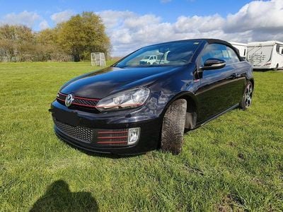 Gebraucht VW Golf Cabriolet GTI 211 PS (155 kW) 2012 Schwarz Cabrio
