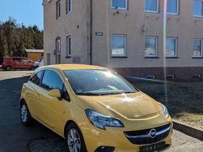 Second-hand Opel Corsa drive 90 CP (66 kW) 2015 Galben Hatchback