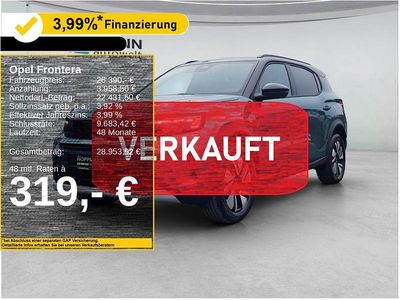 Neu Opel Frontera 145 PS (106 kW) 2026 Schwarz SUV
