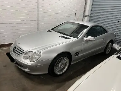 Gebraucht Mercedes SL500 306 PS (225 kW) 2002 Grau Cabrio