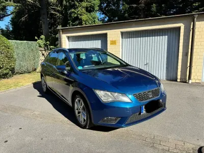 Gebraucht Seat Leon ST 105 PS (77 kW) 2014 Blau Kombi
