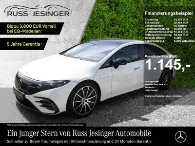 Gebraucht Mercedes EQS450+ AMG line 244 kW (333 PS) 2021 Weiß Kleinwagen