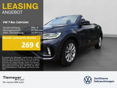 Gebraucht VW T-Roc Cabriolet R-line 150 PS (110 kW) 2025 Grau Cabrio
