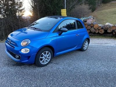 Second-hand Fiat 500C Abarth 51 CP (37 kW) 2017 Albastru Cabrio