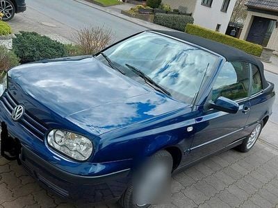 Gebraucht VW Golf Cabriolet 75 PS (55 kW) 2001 Blau Cabrio