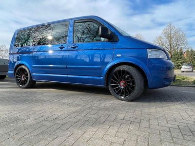 Usata VW T5 Highline 174 CV (127 kW) 2006 Blu Furgone