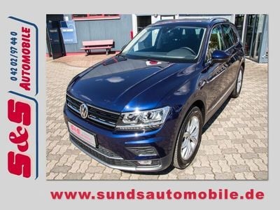 Blau Gebraucht 2019 VW Tiguan Highline SUV | 19.980 € (Fairer Preis)