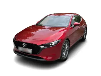 Gebraucht Mazda 3 Exclusive-Line 2023 Rot Limousine