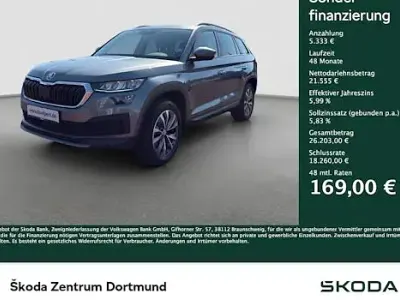 Begagnad Skoda Kodiaq LAURIN & KLEMENT 150 HK (110 kW) 2023 Grå SUV