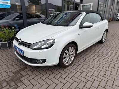 Gebraucht VW Golf Cabriolet Life 105 PS (77 kW) 2014 Weiß Cabrio
