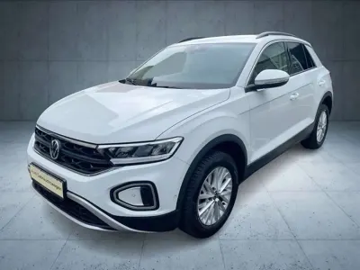Gebraucht VW T-Roc Life 116 PS (85 kW) 2024 Weiß SUV