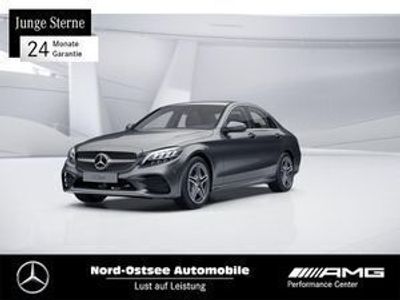 gebraucht Mercedes C220 d AMG Distro LED Kamera Sitzhz Navi 9G