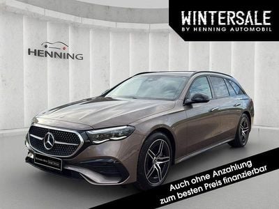 Braun Gebraucht 2024 Mercedes E300 AMG Limousine | 50.880 € (Guter Preis)