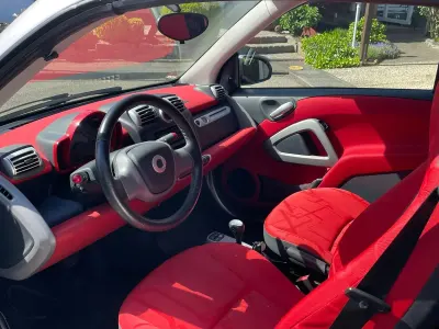 Brugt Smart ForTwo Cabrio Passion 71 HK (52 kW) 2010 Hvid Cabriolet