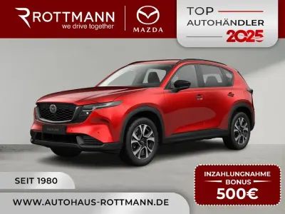 Neu Mazda CX-5 Exclusive-Line 141 PS (103 kW) 2025 Rot SUV