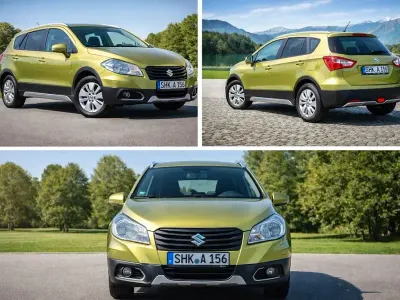 Second-hand Suzuki SX4 S-Cross Club 120 CP (88 kW) 2014 Verde Berlinǎ