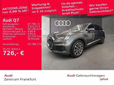 Gebraucht Audi Q7 Ambiente 381 PS (280 kW) 2021 Samuraigrau metallic SUV