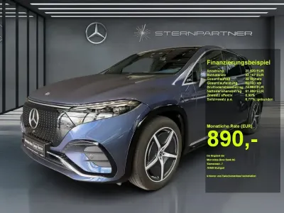 Brugt Mercedes EQS450+ AMG 264 kW (360 HK) 2024 Blå SUV