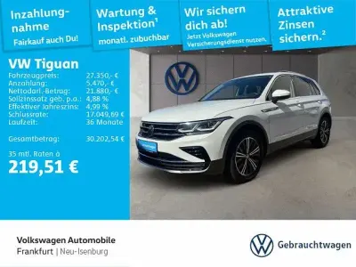 Gebraucht VW Tiguan Elegance 150 PS (110 kW) 2023 Pure white SUV