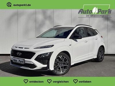 Gebraucht Hyundai Kona N Line 199 PS (146 kW) 2021 Weiß SUV