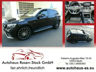 Gebraucht Mercedes GLC43 AMG AMG 367 PS (269 kW) 2019 Obsidianschwarz met (metallic) SUV