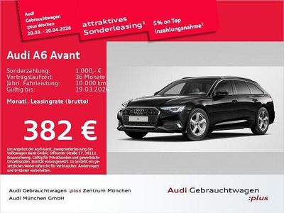 Gebraucht Audi A6 Advanced 265 PS (194 kW) 2025 Mythosschwarz metallic Kombi