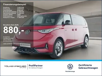 Gebraucht VW ID. Buzz GTX 250 kW (340 PS) 2025 Sonderlackierung kirschrot uni Van / Kleinbus