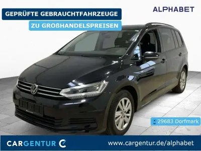 Gebraucht VW Touran Comfortline 150 PS (110 kW) 2022 Schwarz Van / Kleinbus
