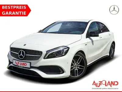Gebraucht Mercedes A200 AMG line 156 PS (114 kW) 2018 Calcitweiss Limousine