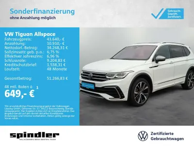 Gebraucht VW Tiguan Allspace R-line 193 PS (141 kW) 2024 Pure white SUV