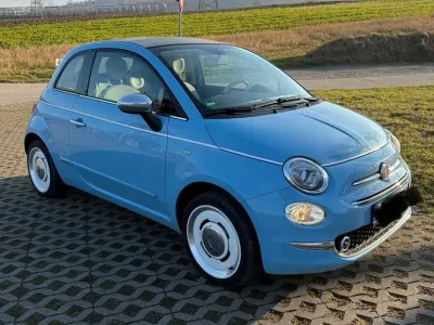 Gebraucht Fiat 500C Collezione 69 PS (50 kW) 2019 Blau Cabrio