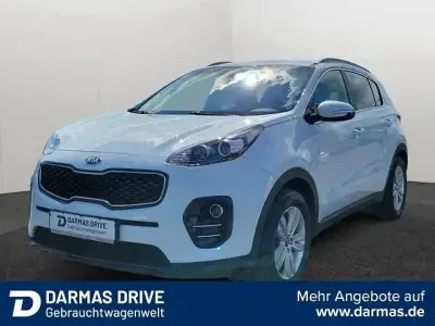 Gebraucht Kia Sportage DREAM-TEAM Edition 116 PS (85 kW) 2018 Weiß SUV
